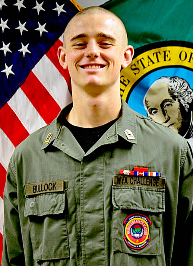 Dylan Beakley spent nearly six months at the Washington Youth Academy, where he caught up on lost credits and learned leadership skills. (Photo courtesy of Washington Youth Academy)