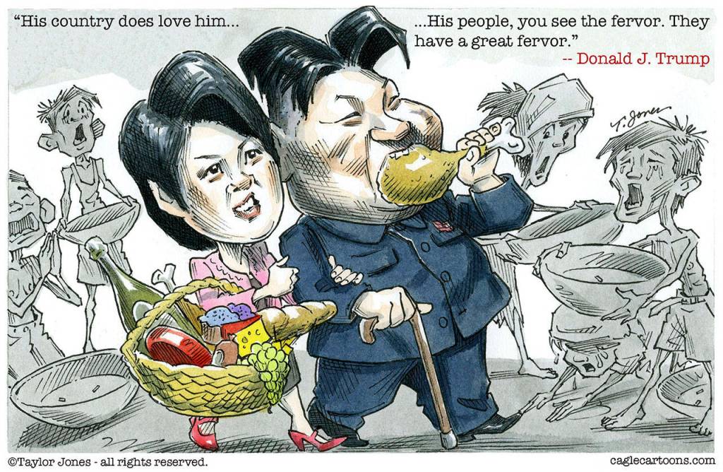 Editorial cartoons for Wednesday, June 20