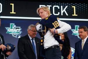 Sabres take Dahlin with top pick in NHL draft