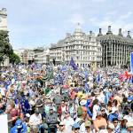 Pro-EU protesters march in London, demand new vote on Brexit