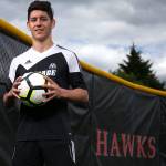 Bobby Stoyanov, Mountlake Terrace senior, posted 47 goals and 14 assists this season. (Kevin Clark / The Herald)