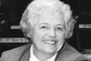 Nancy Rust was a defender of the environment