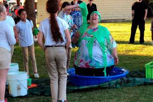 Gooey, goopy, giddy fun as Brownies raise money to help dogs