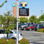 The Sound Transit board has approved a new lease for 103 parking spaces it rents from a development next to the train station. (Sue Misao / The Herald)
