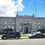 A woman is charged with malicious mischief after allegedly vandalizing an Everett High School (pictured) teachers car. (Sue Misao / The Herald)