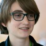 Anna King, senior at Stanwood, attends Everett Community College and will graduate with her diploma and Associates of Arts Degree. (Kevin Clark / The Herald)