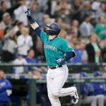Seattles Mike Zunino was placed on the 10-day disabled list Thursday with an ankle injury. (AP Photo/John Froschauer)