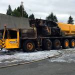 Vehicle fire snarls Highway 526 near I-5 in Everett for hours