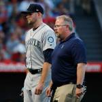 Paxton leaves with injury, Angels pound Mariners 11-2