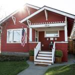 Alyssa and Clinton Seals craftsman home is seen in Everett. (Ian Terry / The Herald)