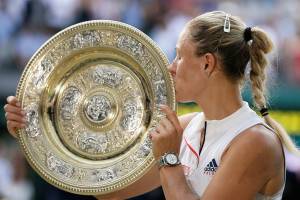 Kerber knocks out Serena Williams for first Wimbledon crown