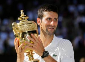 Djokovic captures his fourth Wimbledon championship