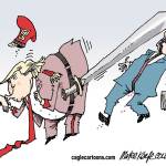 Editorial cartoons for Wednesday, July 18