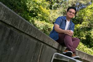 Josh Ignacio, recent graduate of Mountlake Terrace High School, will attend the University of Washington and study aerospace engineering. (Kevin Clark / The Herald)