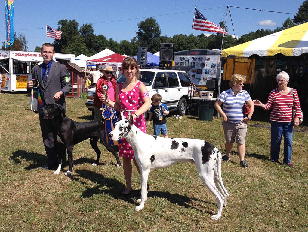 Courtney Sauter will be among 200 kids from 4H and Future Farmers of America participating in the 71st annual Silvana Fair July 28. (Photo courtesy of Tami Rohde-Sauter)