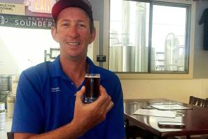 Intern brewer creates an amber ale for a good cause