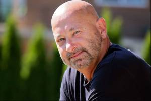 Jeff The Fish Aaron is stepping away after many years as a sports-talk radio personality for Everett-based KRKO 1380 AM and moving to Arizona. (Kevin Clark / The Herald)