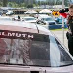 Molly Helmuth prepares for time trials on July 28 at Evergreen Speedway in Monroe. Helmuth has a busy racing schedule this summer, competing regularly at Evergreen and on the CARS Racing Tour, based on the East Coast. (Kevin Clark / The Herald)