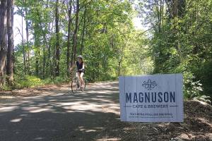 Craft breweries catering to cycling customers