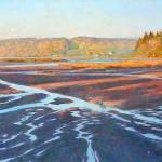 October Morning, Deer Lagoon, oil on canvas