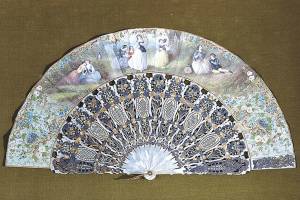 Folding fans weren’t just for fashion — they were status symbols