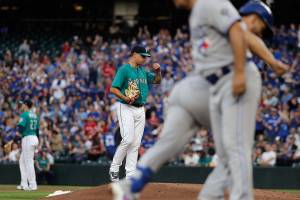 Blue Jays rookie hands Mariners 4th straight defeat