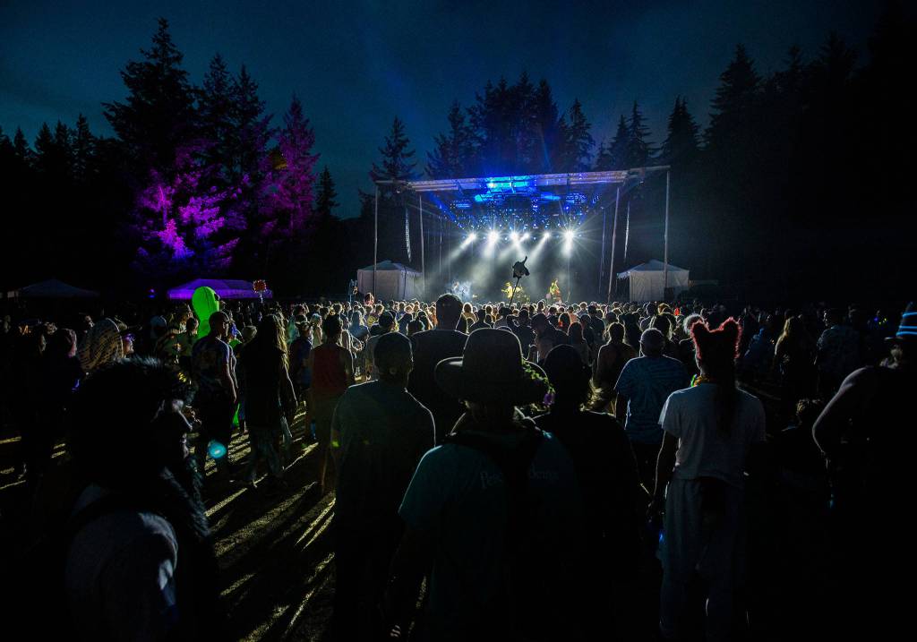 Trevor Hall performs at the Summer Meltdown on Saturday, Aug. 4, 2018 in Darrington. (Olivia Vanni / The Herald)