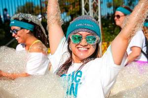 Everett’s Bubble Run is a 5K for your inner child