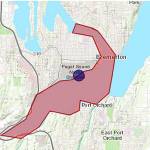 A map shows the area of contamination.