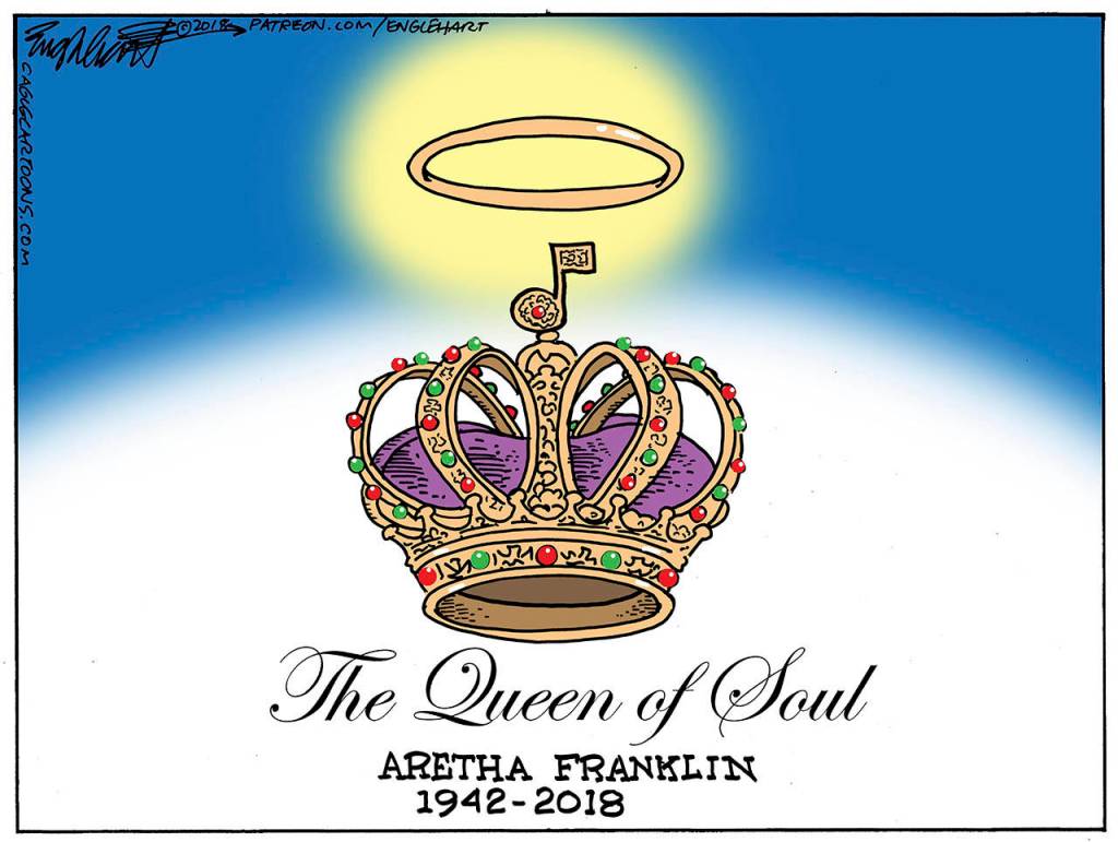 Editorial cartoons for Sunday, Aug. 19