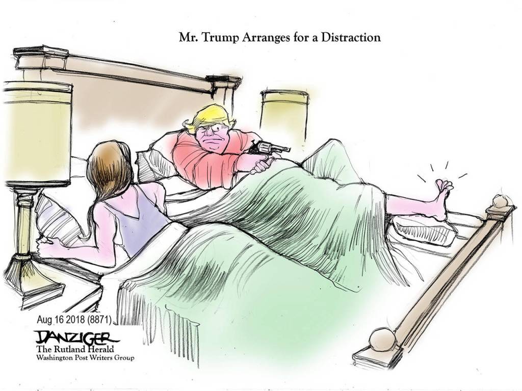 Editorial cartoons for Sunday, Aug. 19