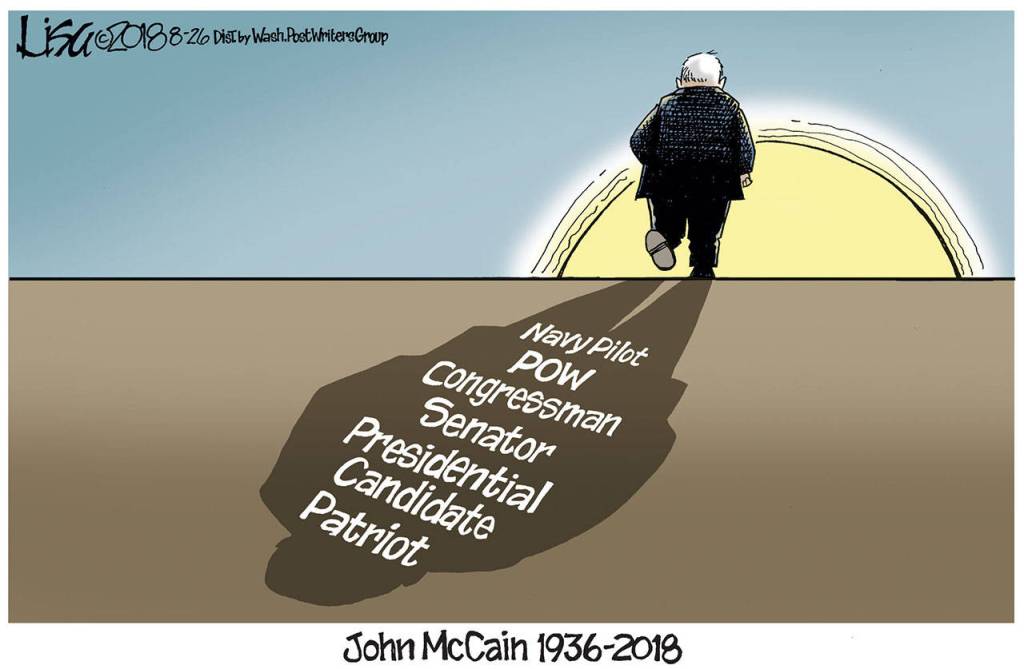 Editorial cartoons for Tuesday, Aug. 28