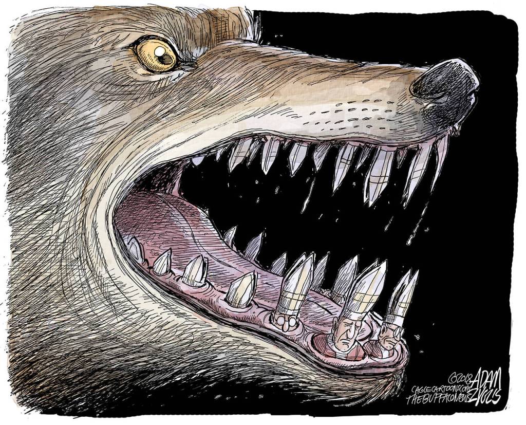 Editorial cartoons for Wednesday, Aug. 29