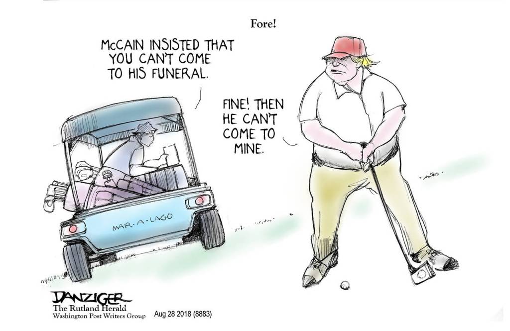 Editorial cartoons for Thursday, Aug. 30