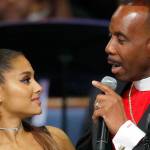 Franklin funeral bishop apologizes to Ariana Grande