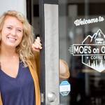 Kaitlyn Davis opened Moes Espresso in July in downtown Arlington on August 24, 2018. (Kevin Clark / The Herald)