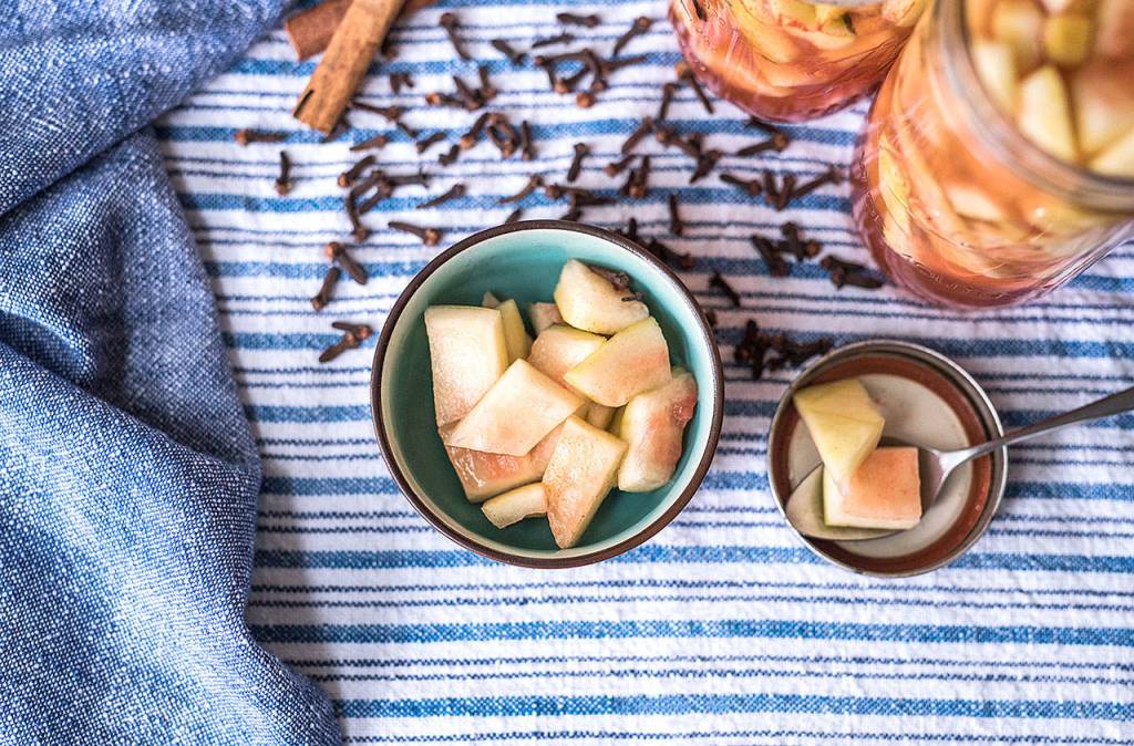 Think twice before tossing the rind of a watermelon. The crunchy layer makes for a great pickling ingredient to pair alongside barbecue or other lunchtime eats. (Grace Dickinson/Philadelphia Inquirer)