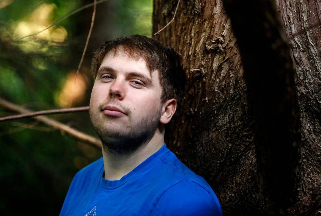 Home just a couple weeks, Devin Boyd admits to craving macaroni and cheese and ice cream after months eating trail rations. (Dan Bates / The Herald)