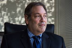 Judge Richard Okrent at the Denny Juvenile Justice Center on Sept. 5, 2018 in Everett, Wa. (Olivia Vanni / The Herald)