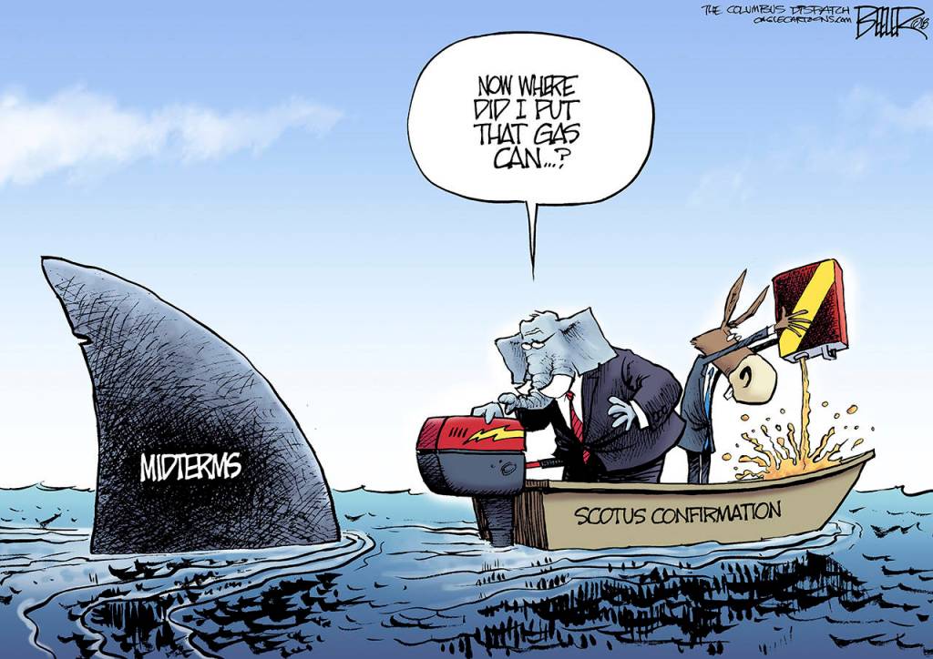 Editorial cartoons for Friday, Sept. 7