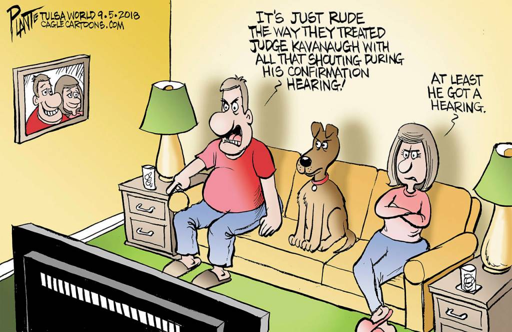 Editorial cartoons for Friday, Sept. 7