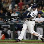 Ted S. Warren / Associated Press                                Seattles Kyle Seager strikes out to end Saturdays game at Safeco Field.