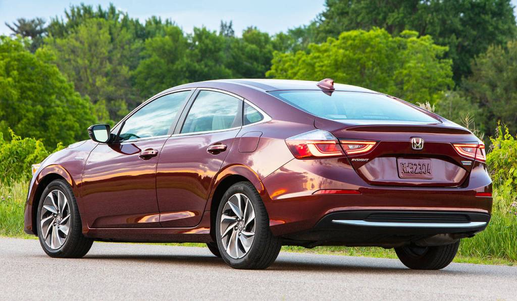 The 2019 Honda Insight hybrid has generous space for five passengers. (Honda)