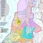 This map shows Snohomish County GMA Comprehensive Plan Municipal Urban Growth Areas. (Snohomish County)