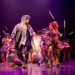The protagonist, Waz, meets Ela, the archetypal free spirit, on his journey to find himself in Cirque du Soleils Volta, showing at Marymoor Park in Redmond through Nov. 4. (Patrice Lamoureux)