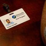 The Marysville School District 18-21 program hired its former student, Preston Dwoskin, to help guide students in the program toward work opportunities. (Dan Bates / The Herald)