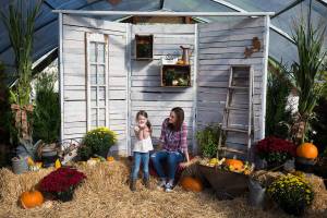 Sunnyside Nursery gets ready for Saturdays customer appreciation party on Tuesday, Sept. 25, 2018 in Marysville, Wa. The nursery has been in operation for 70 years. (Andy Bronson / The Herald)