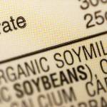 The ingredients label for soy milk is seen at a grocery store in New York. (AP Photo/Patrick Sison)
