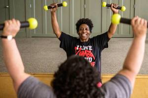 At 188 pounds, she’s half the woman she used to be