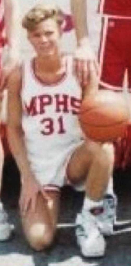 Chris Sutherland was on the basketball team when he was a student at Marysville Pilchuck High School. (Chris Sutherland)